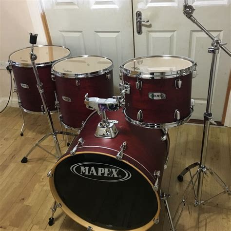 fully refurbished mapex  series  piece drum kit  reading berkshire gumtree