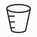 Cup Measuring Icon Editor Open sketch template
