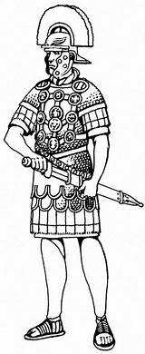 Centurion Romain Roma Nt Jezus Geneest Knecht Colorear sketch template