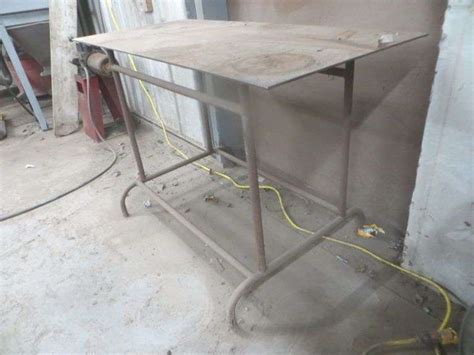 steel bench top    lambrecht auction