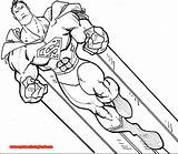Superman Coloring Pages Kids sketch template