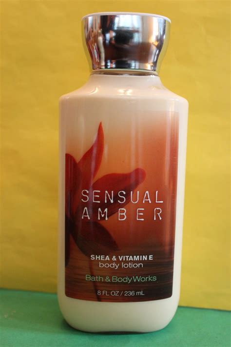 bath and body works sensual amber body lotion full size