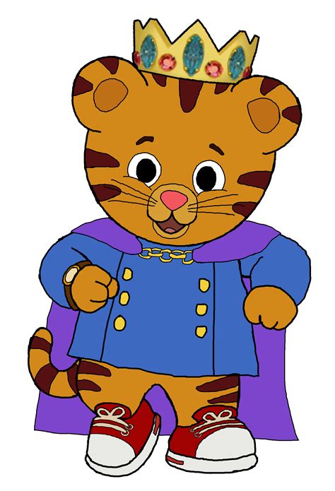 king daniel tiger daniel tigers neighborhood fan art  fanpop