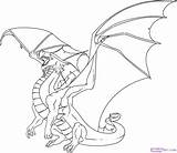 Flying Dragon Coloring Pages Getcolorings Colori sketch template