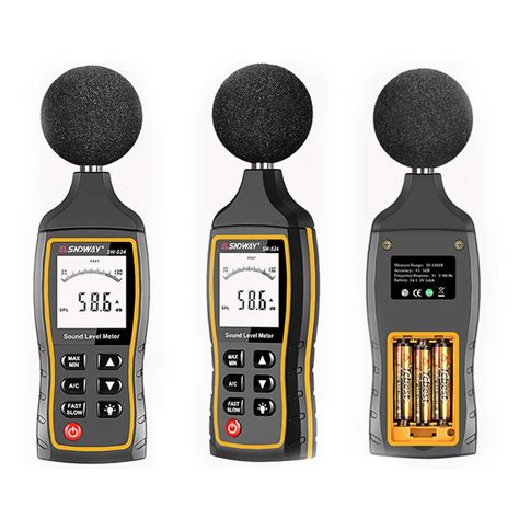 sndway handheld high precision noise decibel meter model sw alexnldcom