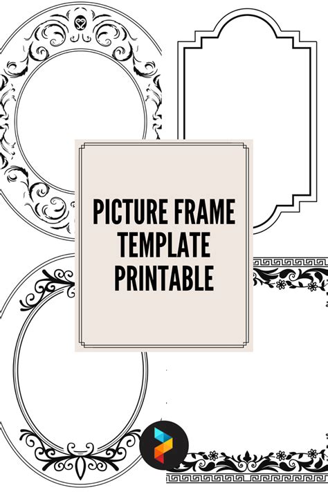 picture frame template printable     printablee