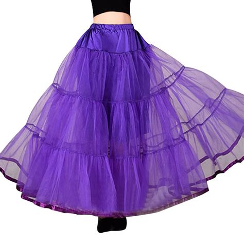 long petticoats  wedding dress bridal petticoat purple underskirt