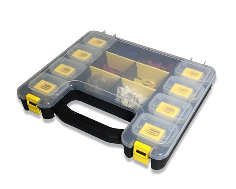 parts compartment organizer tool box