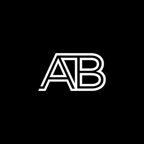 unique ab letter tattoo designs  design idea