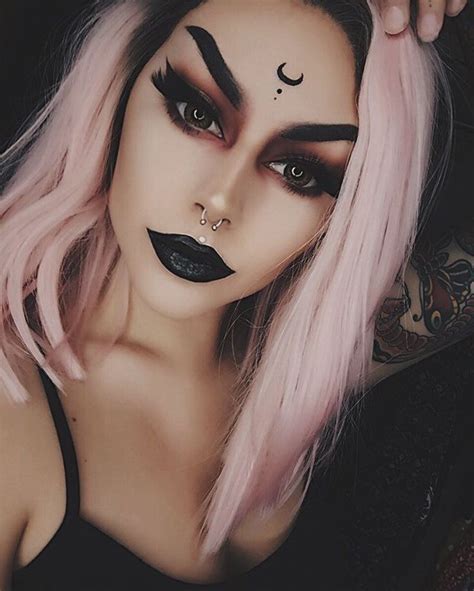 dark makeup dark makeup   halloween makeup inspiration