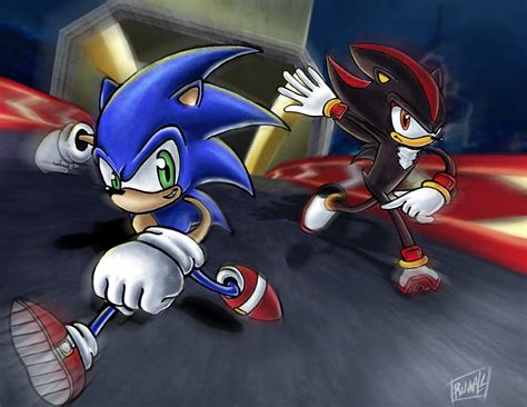 Sonic And Shadow Sonic The Hedgehog Know Your Meme