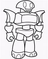 Coloring Pages Robot Kids Robots Colouring Crafts sketch template