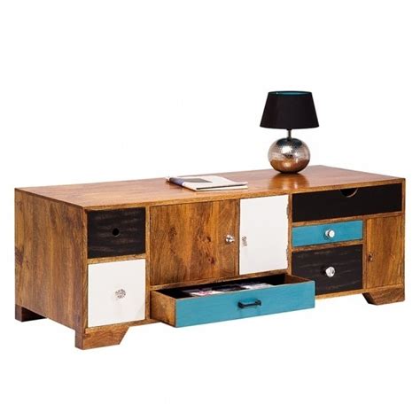 Vivid Solid Wood Contemporary Modern Tv Stand