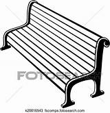 Bench Clipart Clipartmag sketch template