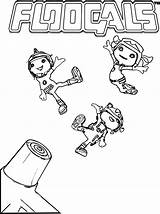 Floogals Horrid Wecoloringpage sketch template