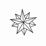 Dessin étoile Noël Christmas Star Coloring Stars Choose Board sketch template