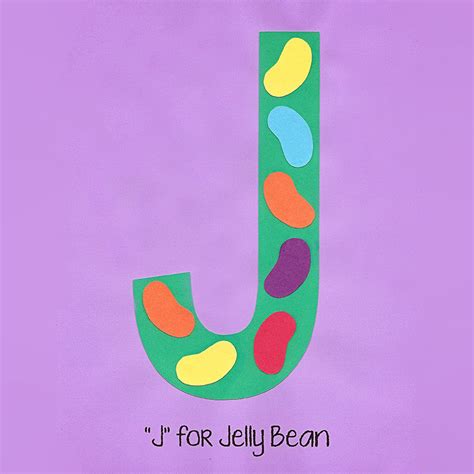 alphabet art template upper  jelly beans  arted