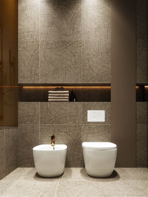 gold  behance washroom design toilet tiles design bathroom interior design
