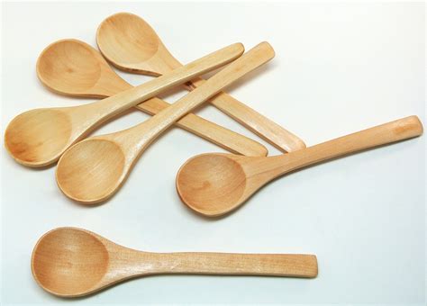small wood spoons mini wooden spoons  honey  bath etsy