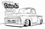 F100 Drawings Miller Nathan Lowrider 1955 Colouring Artwanted Pencil F150 Antigos Chevrolet Colorier Clipartkid Trucos Furgoneta Clipground Diferencia Obra Ocasional sketch template