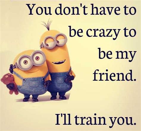 funny friendship quotes you don t have to be crazy boomsumo quotes