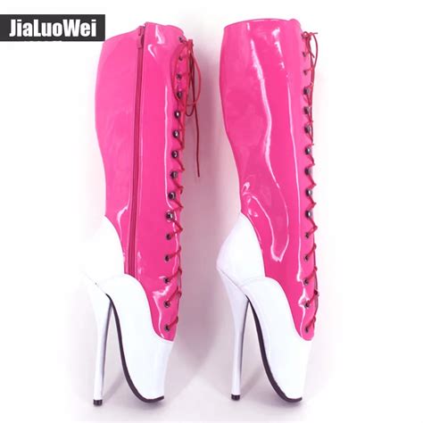 buy jialuowei extreme high heel 18cm ballet knee high