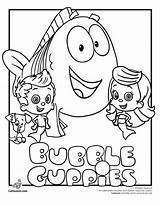 Guppies sketch template