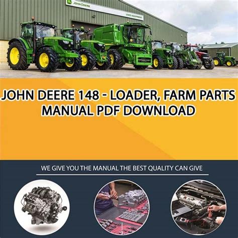 john deere  loader farm parts manual   service manual repair manual