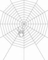 Spider Web Coloring Pages Spiders Printable Kids Some Orb Information sketch template