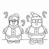 Mrs Claus Santa Coloring Pages Color Getcolorings Christmas Printable Generous Most sketch template