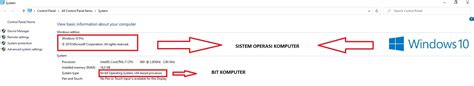 Cara Mengetahui Sistem Operasi Dan Bit Komputer Di Windows Mr Leong
