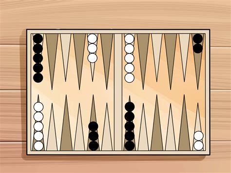 play backgammon  pictures wikihow