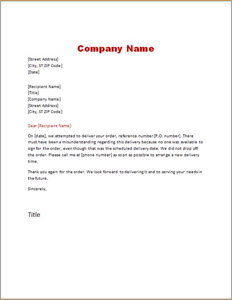 delivery note templates word excel samples
