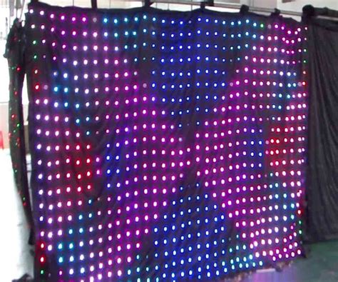 xm led video curtainled vision curtain al  china led curtain  led stage light