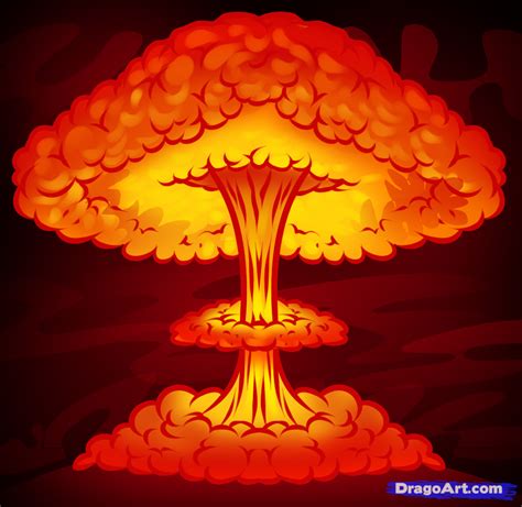 draw  nuke nuclear blast nuclear art nuclear bomb chernobyl