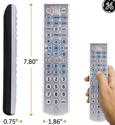 ge  device universal remotes   device general electric codes