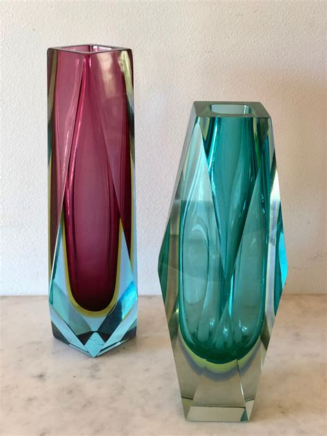 Large Murano Sommerso Glass Vase My Xxx Hot Girl