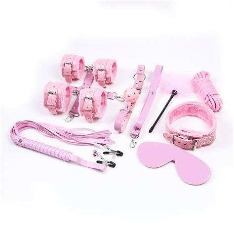 Wholesale Sex Bondage Kit Slave Restraint Bdsm Games Sex Toys Handcuffs