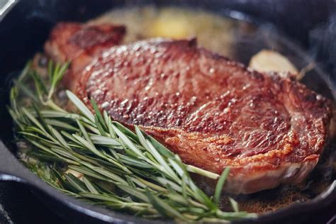 cook perfect steak   stovetop   steps kitchn
