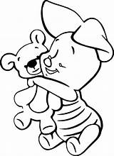 Pooh Piglet Winnie Animal Pimpi Wecoloringpage Tigger Peluche Pluto sketch template