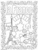 Coloring Pages French France Francophone Lawless Francophile Bonus Twist Enfant Inner Supporters Adorable Exclusive Let Play sketch template