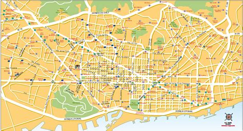 barcelona maps barcelona info