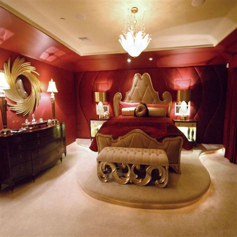 red and gold bedroom ideas to divide a bedroom check more at