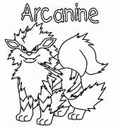 Arcanine Arcanin Ancenscp sketch template