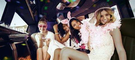 Bachelorette And Bachelor Party Limousine And Party Bus