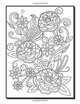 Coloring Pages Adult Amazon Book Adults Easy Books Fun Relaxing Swirls Magical Relaxation sketch template