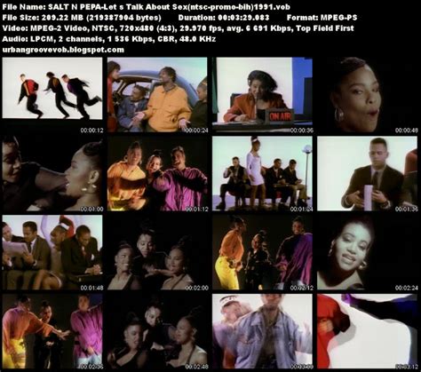 urban groove vob collection salt n pepa let s talk about sex 1991