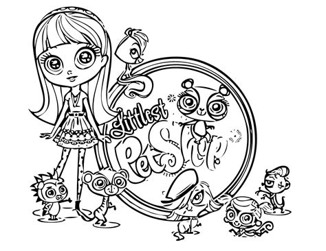 alternate blog littlest pet shop coloring pages colouring pages