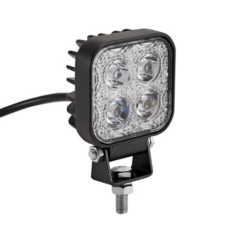 buy pcs square led spotlights   lm   car light bar worklight
