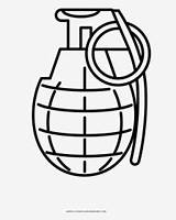 Grenade Pngitem sketch template